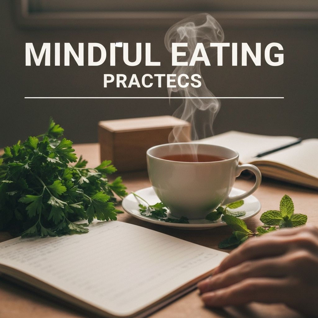 Mindful eating practices